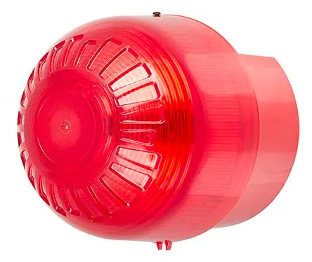 Produktfoto 1 von Moflash IS-SB LED, Filament/Warnsummer, Filament/Warnsummer-Licht Schall- und Lichtsignal-Kombination 28V dc Rot IP66