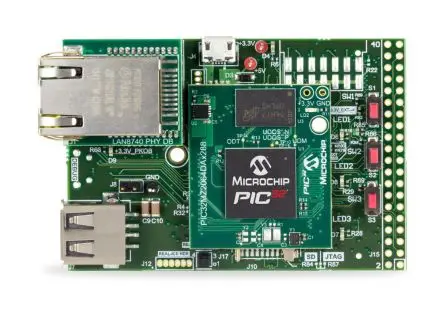 Produktfoto 1 von Microchip PIC32MZ Integrierte Grafik, Starterkit Starterkit MIPS32 PIC PIC32MZ