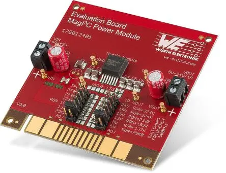 Produktfoto 1 von Wurth Elektronik WPMDB Evaluierungsplatine, MagI3C Strommodul Abwärtsregler