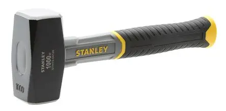 Produktfoto 1 von Stanley Hammer, Fäustel aus C-Stahl Fiberglas-Stiel 1kg