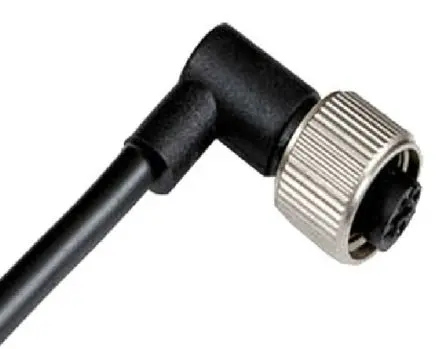 Produktfoto 1 von RS PRO RS PRO, 4-polig Sensor-Betätigungselementkabel, Rechtwinklig Buchse / Freies Ende Nicht abgeschlossen, Länge 5 m