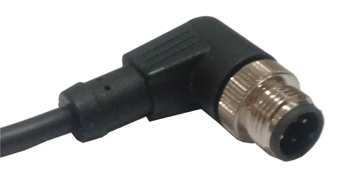Produktfoto 1 von RS PRO CBM, 4-polig Sensor-Betätigungselementkabel, Rechtwinklig Stecker / Freies Ende Nicht abgeschlossen, Länge 5 m