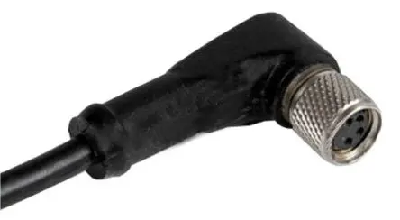 Produktfoto 1 von RS PRO CBF, 4-polig Sensor-Betätigungselementkabel, Rechtwinklig Buchse / Freies Ende Nicht abgeschlossen, Länge 5 m