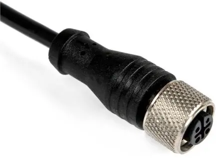 Produktfoto 1 von RS PRO CBF Sensor-Betätigungselementkabel, Gerade Buchse 4 / Freies Ende Nicht abgeschlossen, Länge 2 m