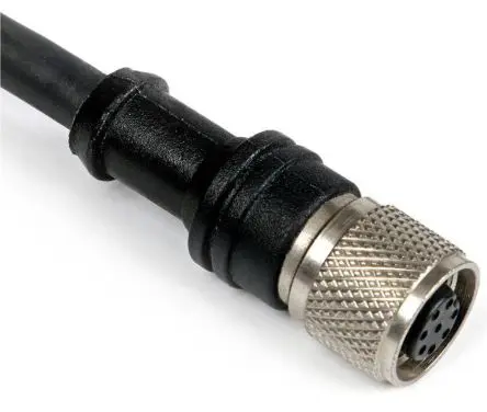 Produktfoto 1 von RS PRO CBF, 8-polig Sensor-Betätigungselementkabel, Gerade Buchse / Freies Ende Nicht abgeschlossen, Länge 2 m
