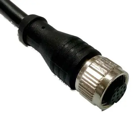 Produktfoto 1 von RS PRO CBF, 12-polig Sensor-Betätigungselementkabel, Gerade Buchse / Freies Ende Nicht abgeschlossen, Länge 2 m