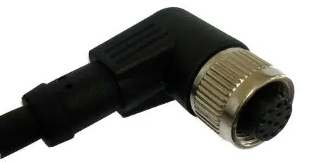 RS PRO CBF, 12-polig Sensor-Betätigungselementkabel, Rechtwinklig Buchse 12 / Freies Ende Nicht abgeschlossen, Länge 2 m