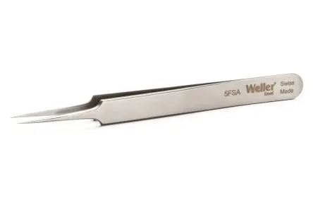 Produktfoto 1 von Erem Edelstahl Pinzette, 110mm, Spitze Gerade Antimagnetisch 1-teilig