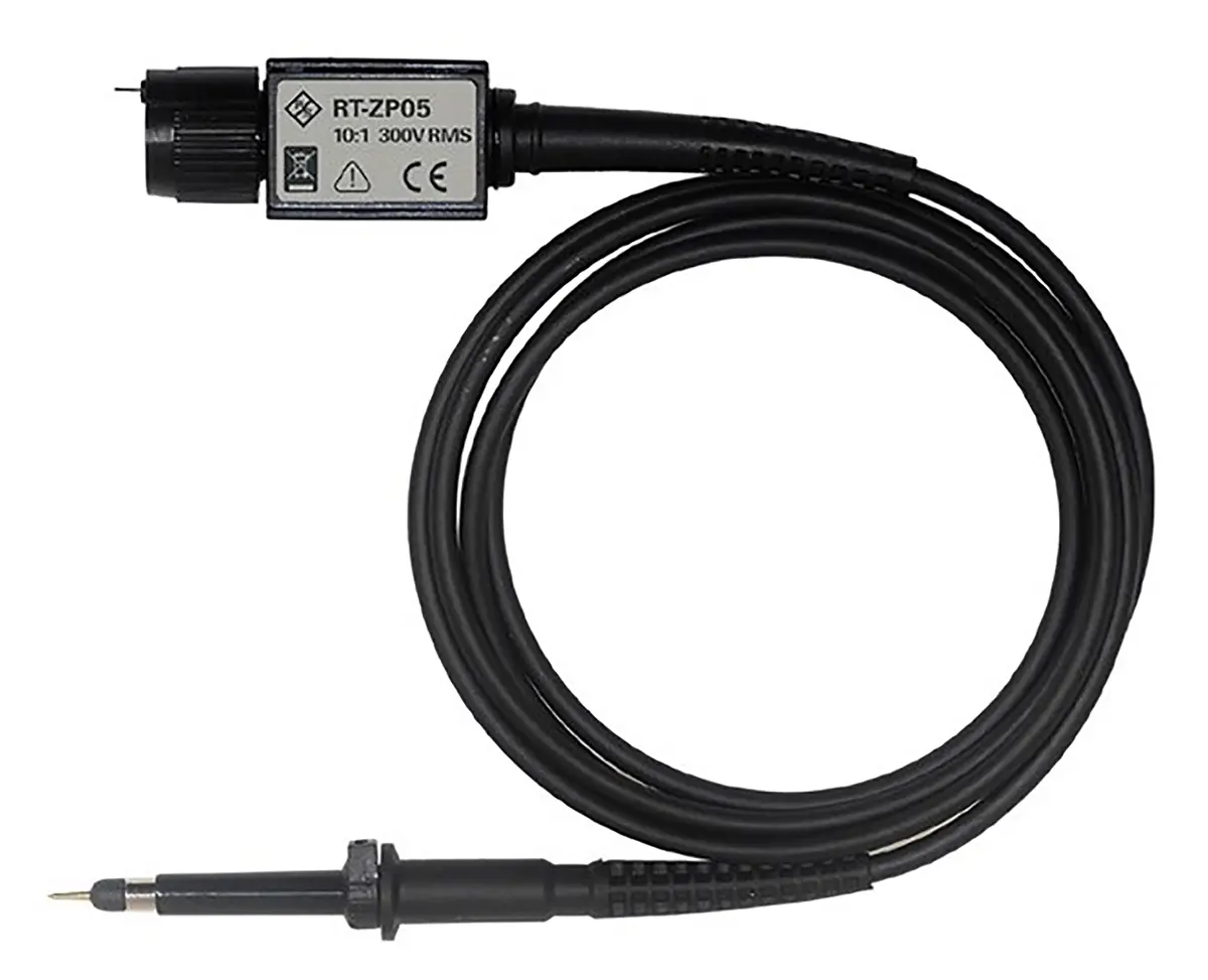 Produktfoto 1 von Rohde & Schwarz RT-Z RT-ZP05 Oszilloskoptastkopf Spannung 1:10 500 MHz 300 Vrms BNC
