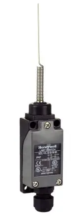 Produktfoto 1 von Honeywell SZL-VL Endschalter, Spulenfeder, Metalldraht, Schwenk 1-poliger Umschalter, IP67, Metall 380V ac 10A