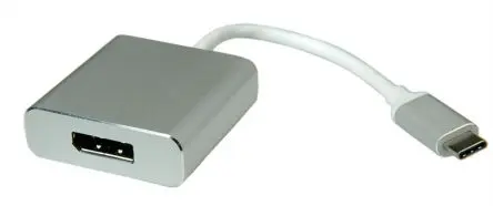 Produktfoto 1 von Roline Adapter, USB Typ C, - DisplayPort, 4K x 2K