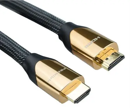 Produktfoto 1 von Roline Premium High-Speed HDMI-Kabel A HDMI Stecker B HDMI Stecker, 3 m, Schwarz