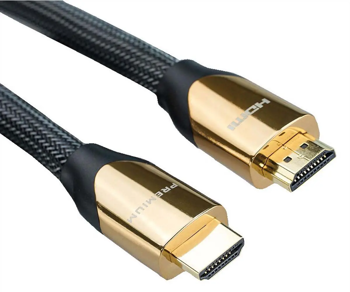 Produktfoto 1 von Roline Premium HDMI-Kabel A HDMI Ethernet Stecker B HDMI Ethernet Stecker, 2m, Schwarz