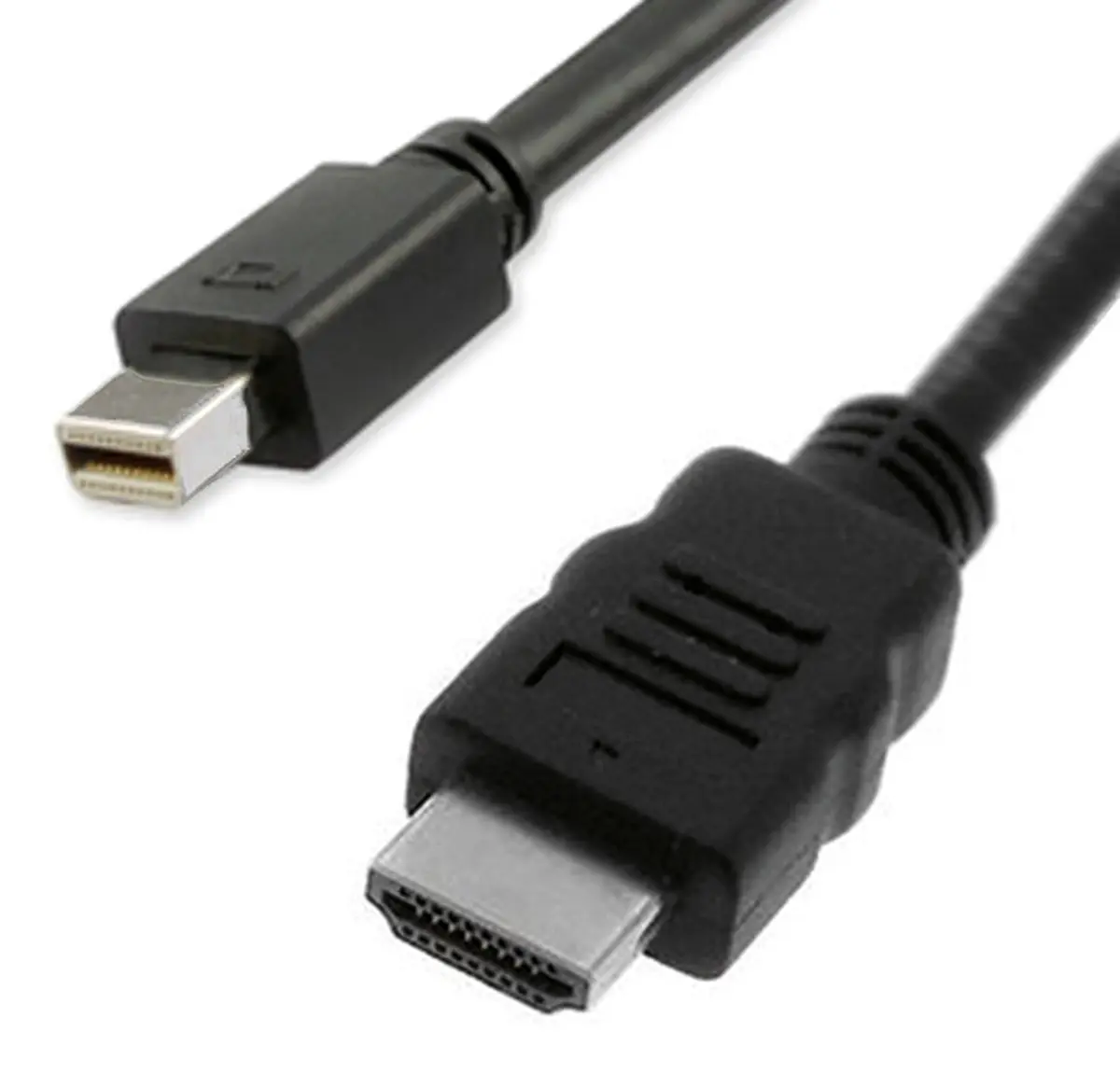 Produktfoto 1 von RS PRO, Stecker Value DisplayPort-Kabel A Mini-DisplayPort B HDMI - Stecker, 4.5 m Polyvinylchlorid