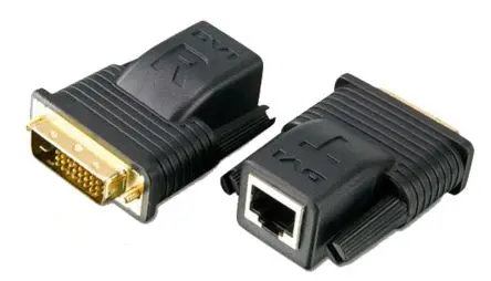 Produktfoto 1 von Aten Extender-Paar DVI DVI-Extender Catx, 1920 x 1200 pixel Max., 1 Videoanschlüsse, 20 m Erweiterungsdistanz, 47 g