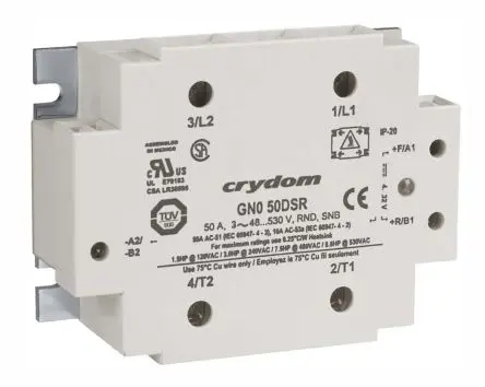 Sensata Crydom GN0 Tafelmontage Halbleiterrelais mit Nulldurchgang 530 Veff / 50 A