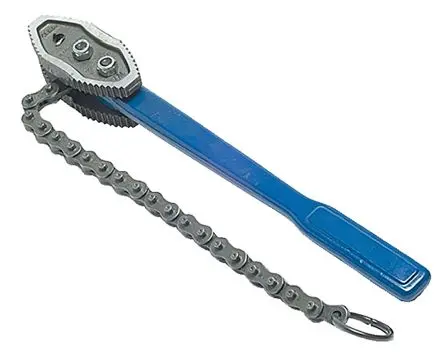 Produktfoto 1 von Irwin Schraubenschlüssel Kettenschlüssel, Metall Griff, Backenweite 101 mm