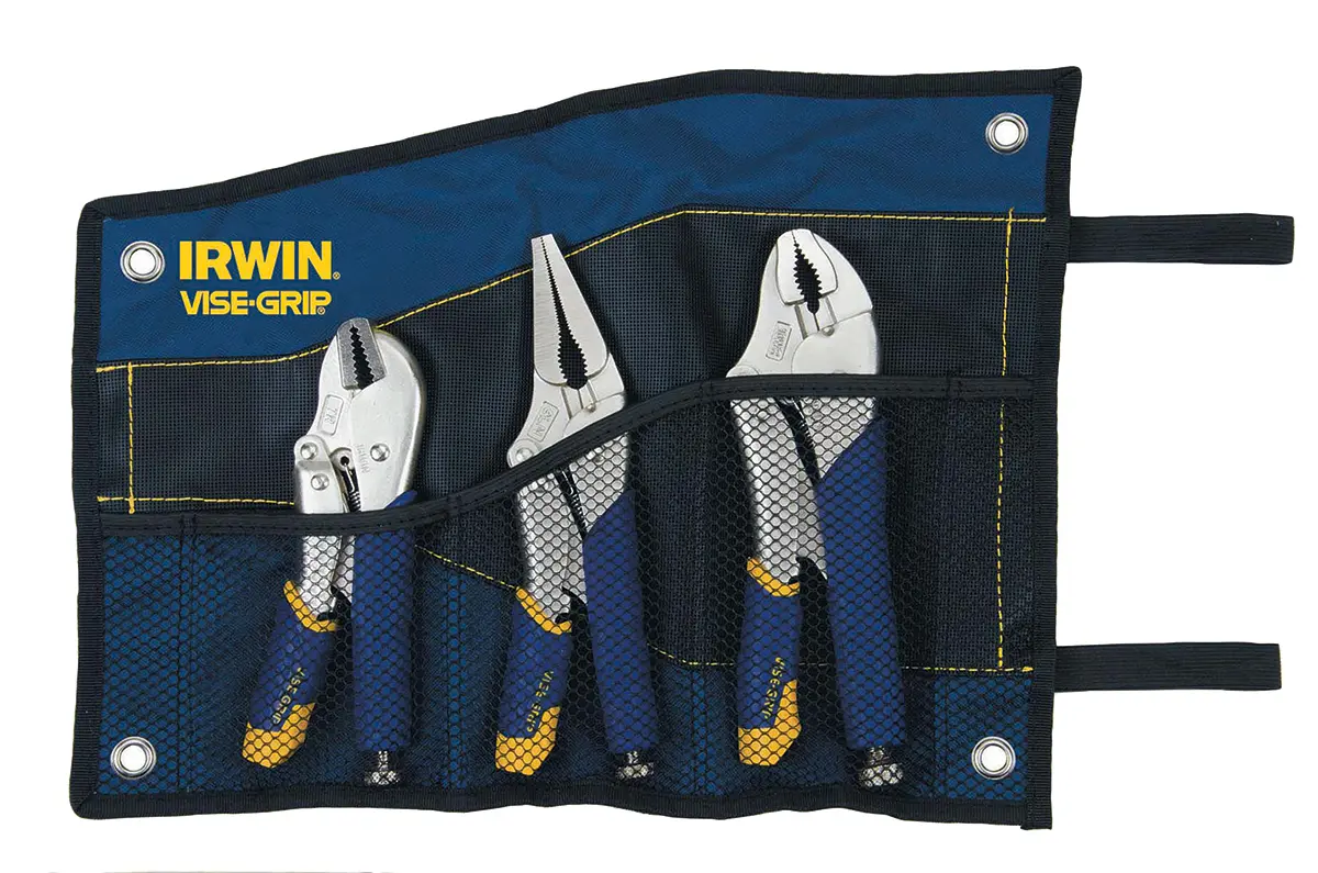 Produktfoto 1 von Irwin Gripzangensatz 3 Stk. 125 mm Gripzange
