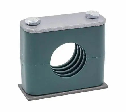 Produktfoto 1 von RS PRO Rohrklemme für Rohraußen-ø 6 mm Außen-ø , 1 m Klemmenabstand