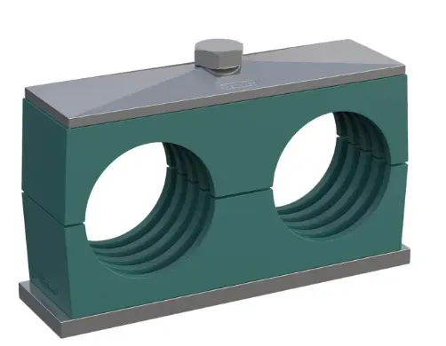 Produktfoto 1 von RS PRO Rohrklemme für Rohraußen-ø 20 mm Außen-ø , 1.2 m Klemmenabstand