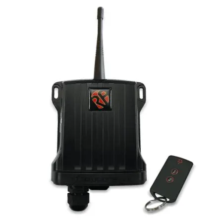 Produktfoto 1 von RF Solutions Fernbedienungssystem 868 MHz FM 4 Kanäle, 8-Tasten Handsender 12 V