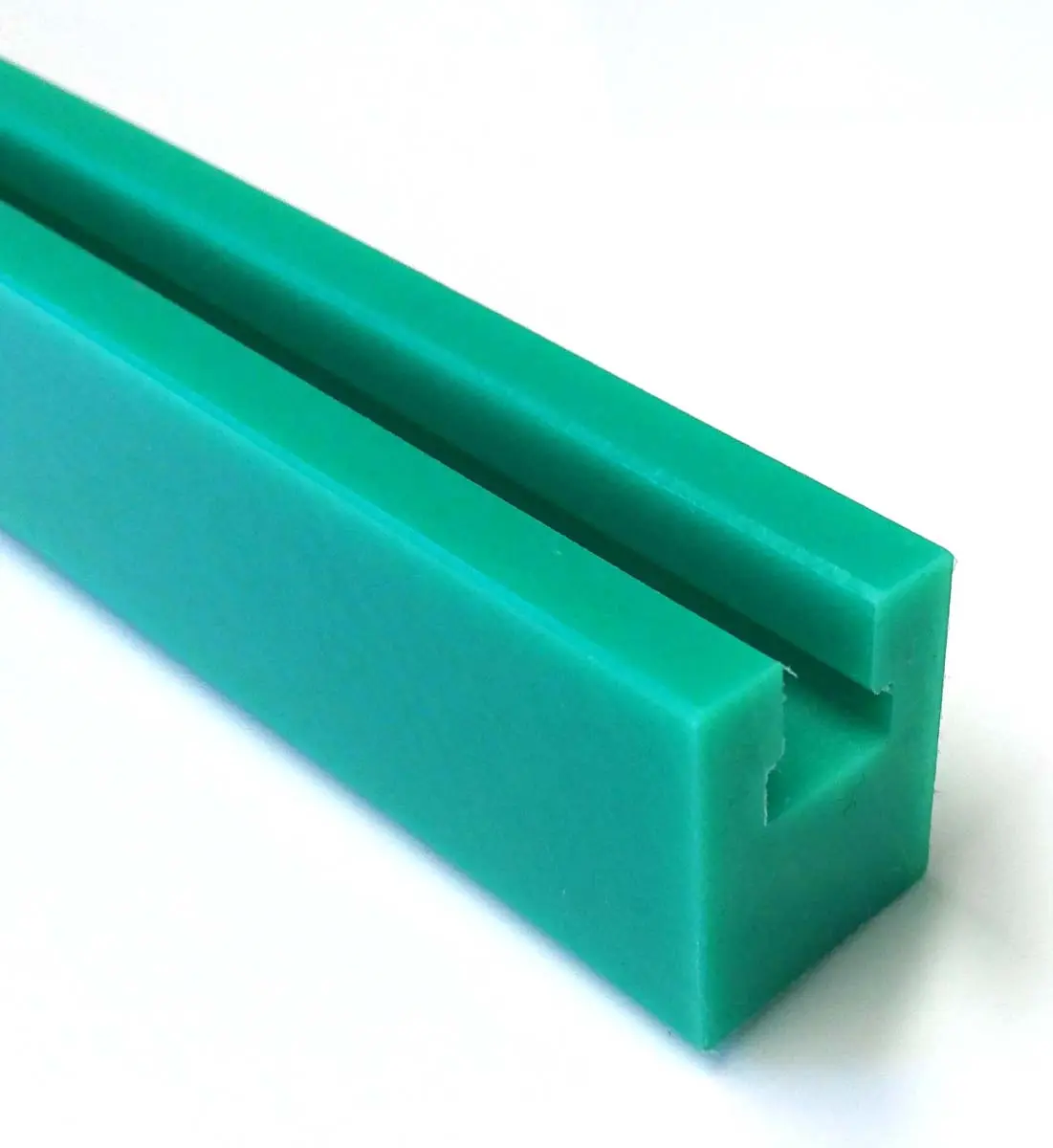 Produktfoto 1 von RS PRO Grün GL1X Kettenführung, 08B, 24 mm x 30 mm, Länge 2 m