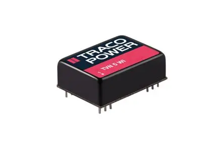 TRACOPOWER TVN 5WI DC/DC Konverter, 12V dc OUT 416 mA Durchsteckmontage 75V dc 1.6 kV dc 5 W -40 °C 90 °C