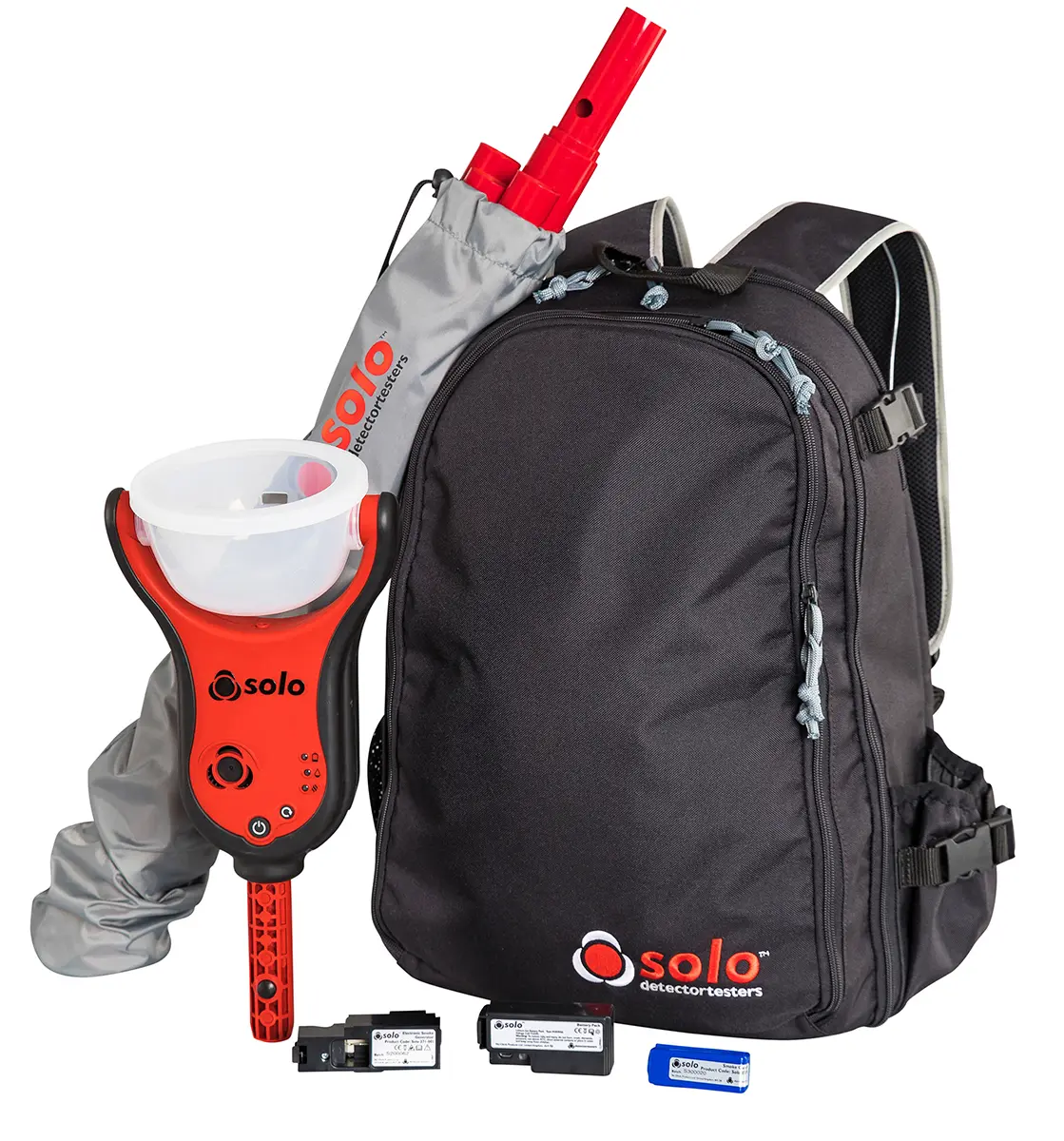 Produktfoto 1 von No Climb Rauch Rauchmelder-Tester Solo 1.75 m Rauchmelder-Testkit, Batterie Drahtloser Betrieb