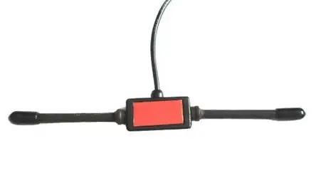 Produktfoto 1 von Siretta ALPHA 18 Antenne, T-Stab, SMA, Klebend, Stecker, Dipol, Rundstrahl, 3 dBi