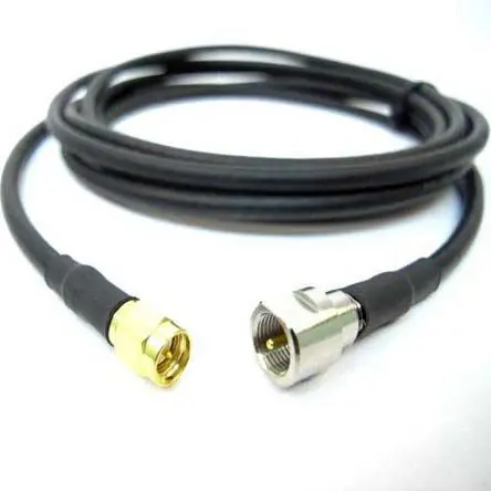 Produktfoto 1 von Siretta FME, SMA LLC200A Koaxialkabel, Abgeschlossen, 50 Ω, 3 m, Aussen ø 5 mm Außen-ø , Schwarz