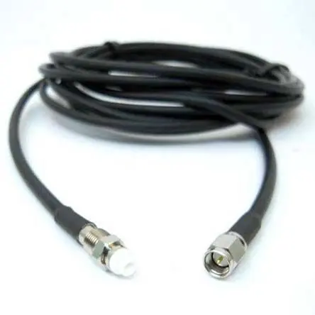 Produktfoto 1 von Siretta FME LLC200A Koaxialkabel, Abgeschlossen, 50 Ω, 30 m, Aussen ø 5 mm Außen-ø , Schwarz