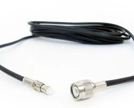 Produktfoto 1 von Siretta SMA, TNC LLC200A Koaxialkabel, Abgeschlossen, 50 Ω, 15 m, Aussen ø 5 mm Außen-ø , Schwarz