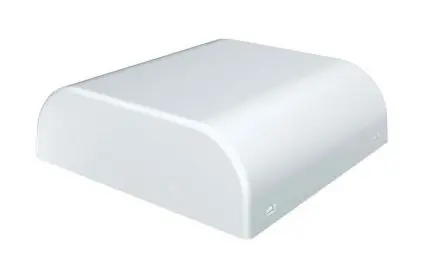 Produktfoto 1 von Italtronic Thermo 80; Gehäuse; ABS; Weiß Breite 80 mm Höhe 20.2 mm Länge 80 mm