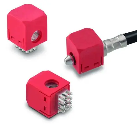 Produktfoto 1 von Wurth Elektronik Stiftkabelschuh, Serie REDCUBE Zinn, Rot Unisoliert 4 AWG