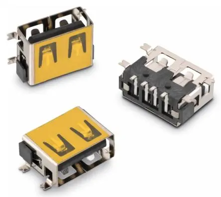 Produktfoto 1 von Wurth Elektronik, Gerade WR-COM USB-Steckverbinder Buchse USB Typ A 1, Oberfläche USB 2.0