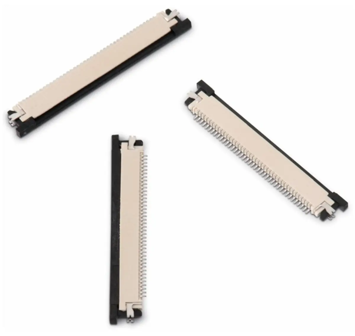 Produktfoto 1 von Wurth Elektronik WR-FPC ZIF, Oberfläche Horizontal FPC-Steckverbinder, 33-polig Buchse / 1-reihig, Raster 0.5 mm, SMD