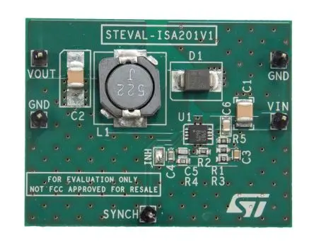 Produktfoto 1 von STMicroelectronics L5987 Evaluierungsplatine, Evaluierungsplatine DC/DC-Wandler