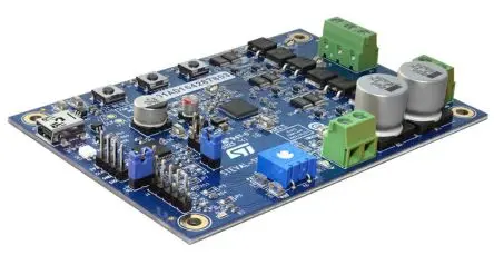 Produktfoto 1 von STMicroelectronics STSPIN32F0 Evaluierungsplatine, STEVAL Bürstenloser Gleichstrommotor, für STSPIN32F0