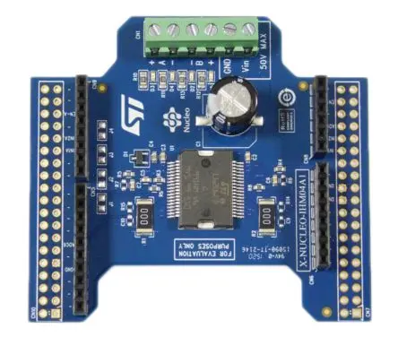 Produktfoto 1 von STMicroelectronics L6206 Evaluierungsplatine, Motor-Konfiguration Gleichstrommotor, für STM32 Nucleo