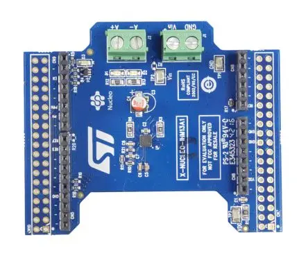 Produktfoto 1 von STMicroelectronics STSPIN250 Evaluierungsplatine, Motor-Konfiguration Gleichstrommotor, für Arduino UNO, STM32