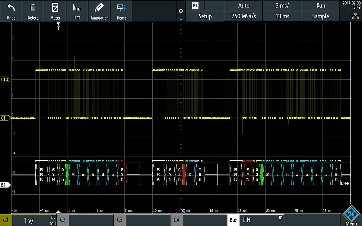 Produktfoto 1 von Rohde & Schwarz Oszilloskop-Software für RTB2000 Digitales Oszilloskop