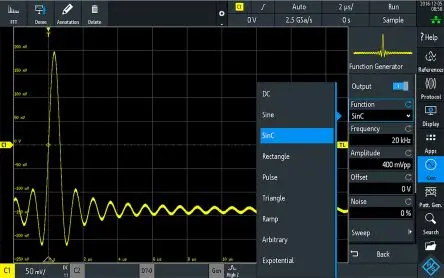 Produktfoto 1 von Rohde & Schwarz Oszilloskop-Software, Arbiträr-Funktionsgenerator für RTB2000 Digitales Oszilloskop