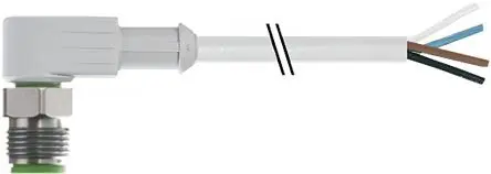 Produktfoto 1 von RS PRO 7014, 8-polig Sensor-Betätigungselementkabel, Rechtwinklig Stecker / Nicht abgeschlossen, Länge 5 m
