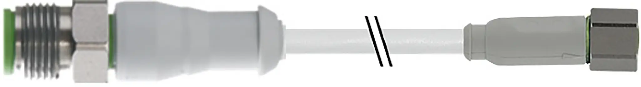 Produktfoto 1 von RS PRO 7014, 4-polig Sensor-Betätigungselementkabel, M12 Stecker 4 / Gerade Buchse, Länge 2 m