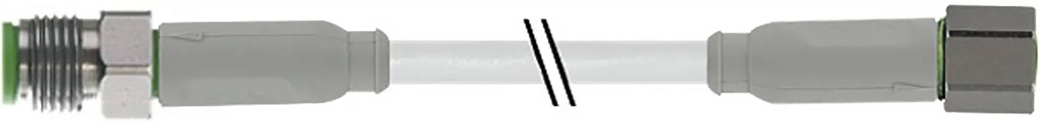 Produktfoto 1 von RS PRO 7014, 3-polig Sensor-Betätigungselementkabel, Gerade Stecker 3 / Gerade Buchse, Länge 5 m