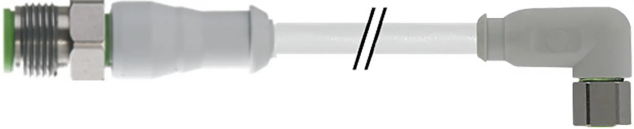 Produktfoto 1 von RS PRO 7014, 3-polig Sensor-Betätigungselementkabel, Rechtwinklig Stecker 3 / Gerade Buchse, Länge 5 m