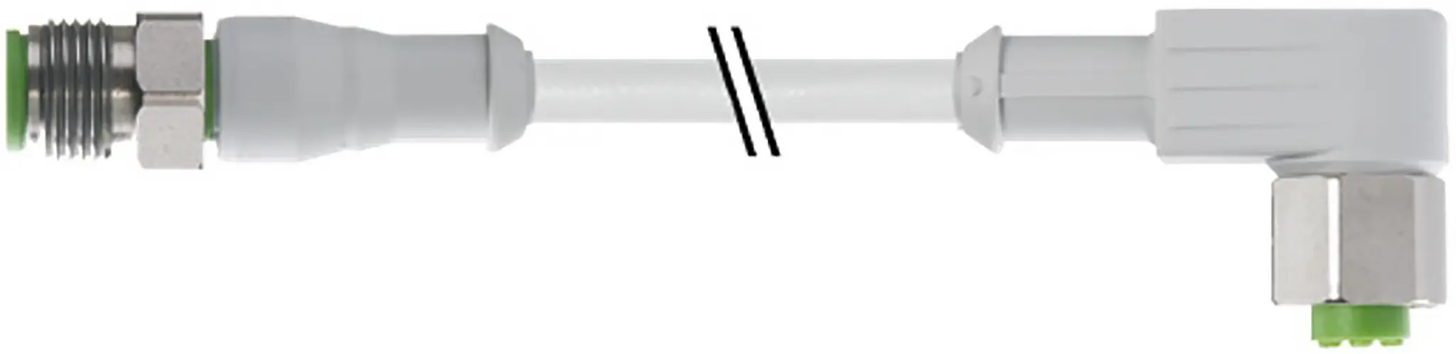 Produktfoto 1 von RS PRO 7014, 5-polig Sensor-Betätigungselementkabel, Rechtwinklig Stecker 5 / Gerade Buchse, Länge 5 m