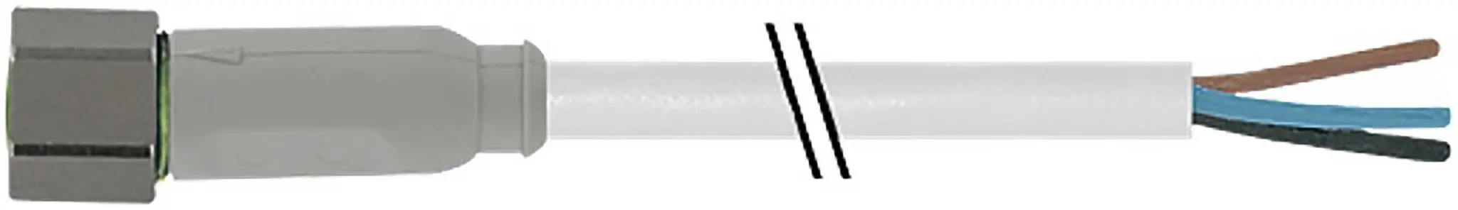 Produktfoto 1 von RS PRO 7014, 4-polig Sensor-Betätigungselementkabel, Gerade Buchse Nicht abgeschlossen, Länge 5 m