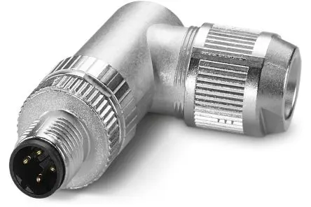Produktfoto 1 von Phoenix Contact SACC 13 M12 Rundsteckverbinder Buchse 4-polig Stecker 4A Kabel IP65, IP67