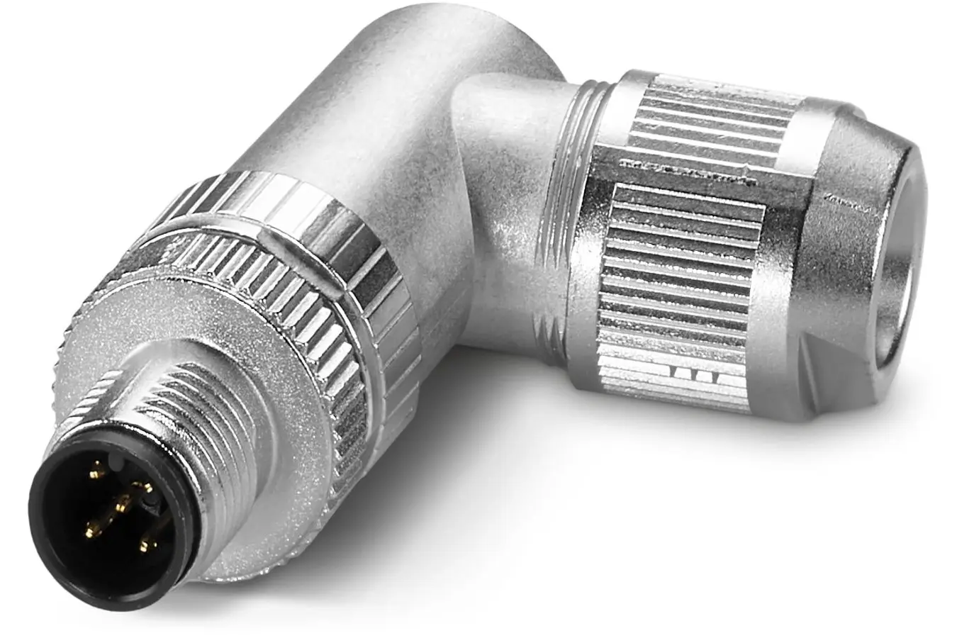 Phoenix Contact SACC 13 M12 Rundsteckverbinder Buchse 5-polig Stecker 4A Kabel IP65, IP40